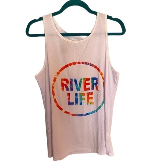 RIVER life, sleeveless T-shirt, new with tags, size large - Picture 1 of 4